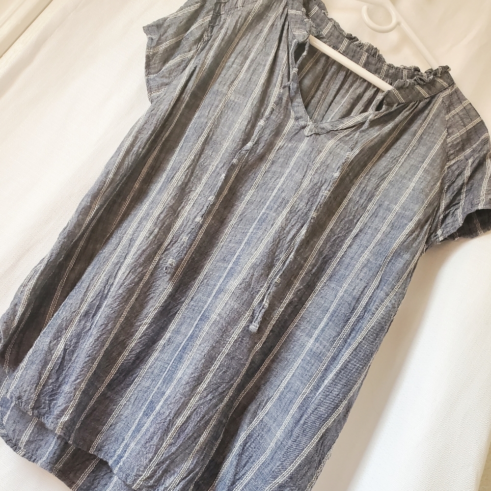 We the Free Denim Blouse